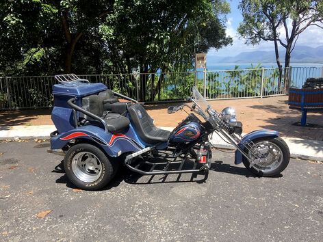 Trike at Port Douglas Flagstaff Hill lookout