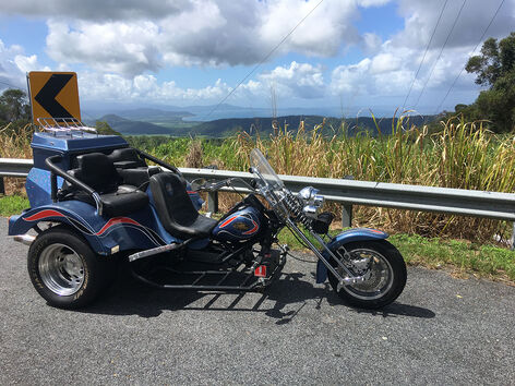 Trike at Mossman Mount Molloy Road