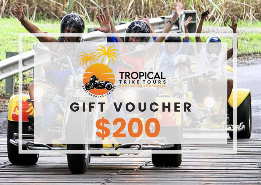 $200 Gift Card Tropical Trike Tours